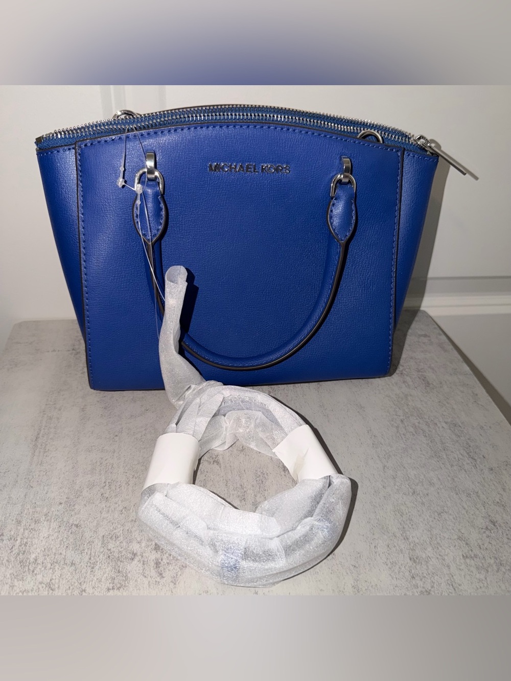 Michael Kors Ellis small conv satchel - Picture 7 of 9